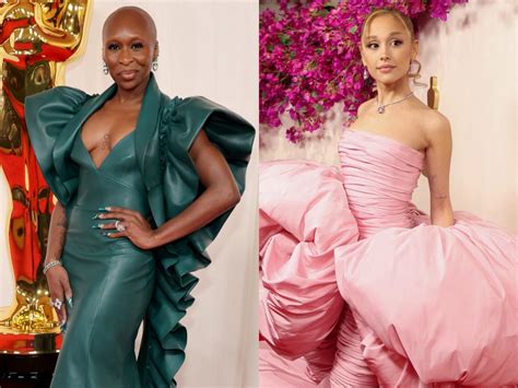 Here's Every Red Carpet Look Ariana Grande & Cynthia Erivo 